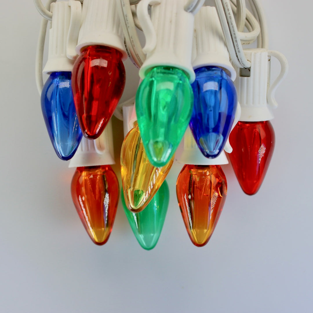 C7 Multicolor Smooth LED (SMD) Bulbs E12 Bases