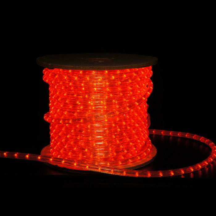 1/2" Orange LED Rope Lights (Adhesive Connections)