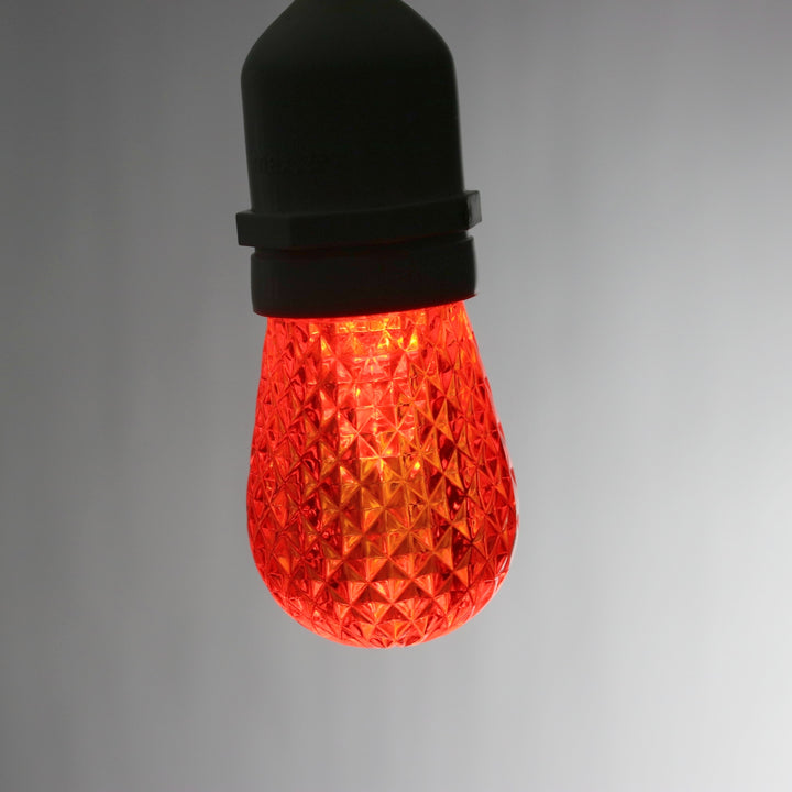 T50 Orange LED (SMD) Bulbs E26 Bases