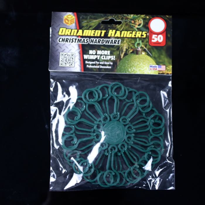 Ornament Hangers 50-count Package – Christmas Light Source
