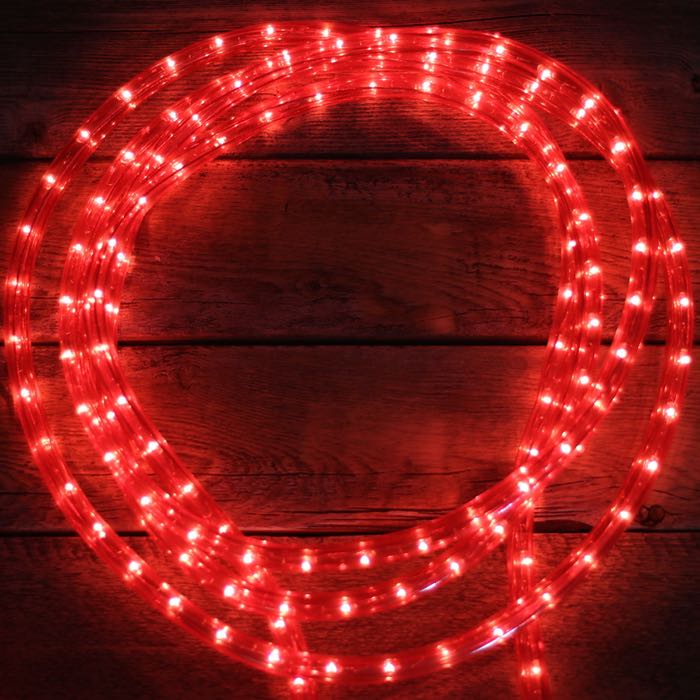 3/8" Pink Incandescent Rope Lights (Adhesive Connections)