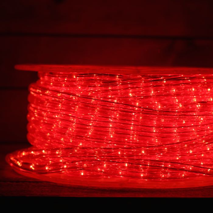 3/8" Pink Incandescent Rope Lights (Adhesive Connections)