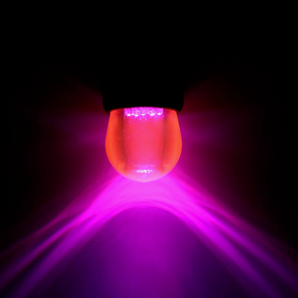 Minleon S11 Pink LED Bulbs E26 Bases (25 Pack) – Christmas Light