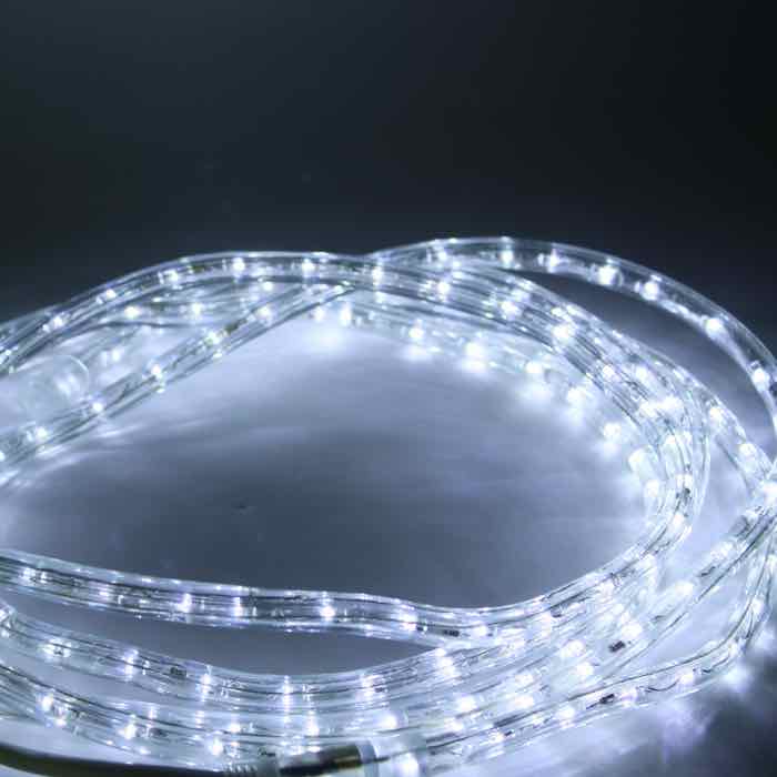 1/2" Pure White LED Rope Lights (Adhesive Connections)