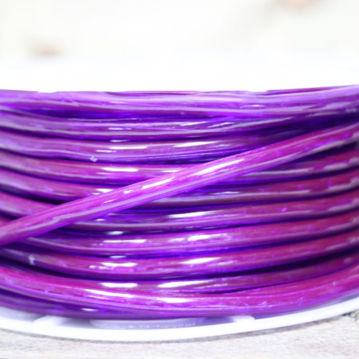1/2" Purple Incandescent Rope Lights (Adhesive Connections)