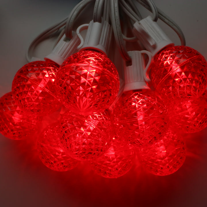 G40 Red LED (SMD) Bulbs E12 Bases