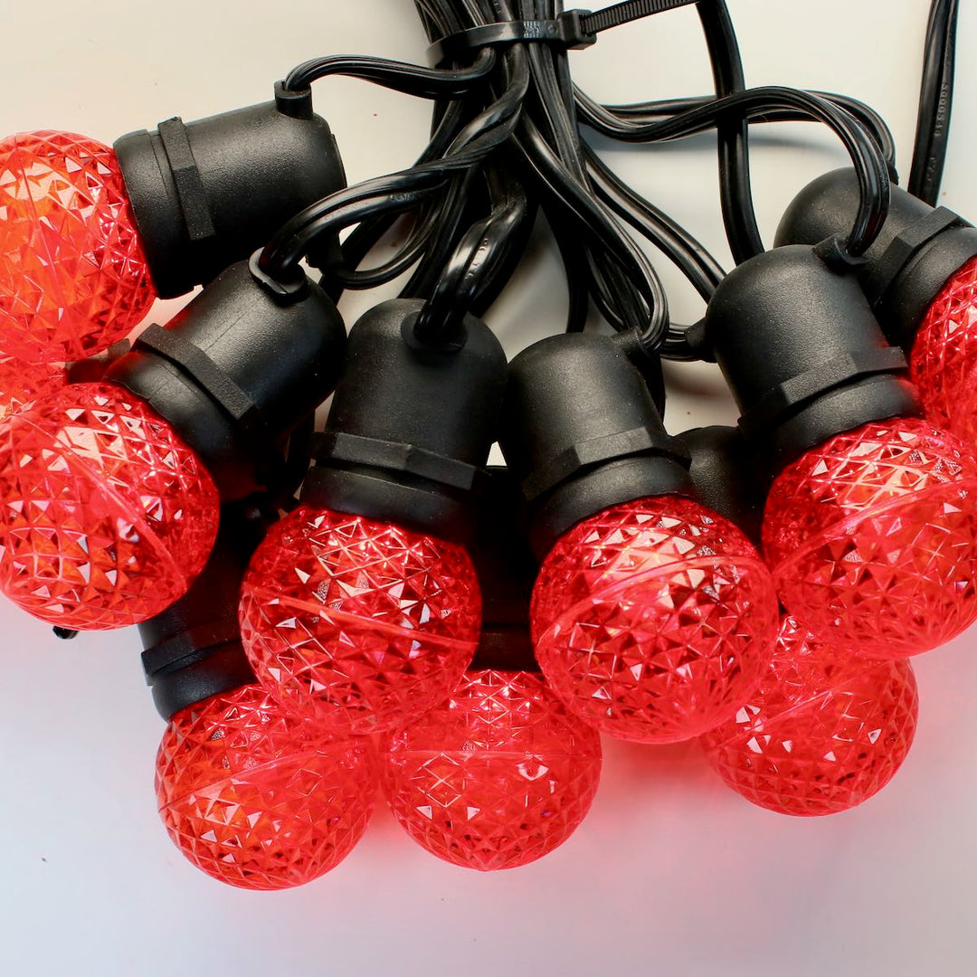 G50 Red LED (SMD) Bulbs E26 Bases