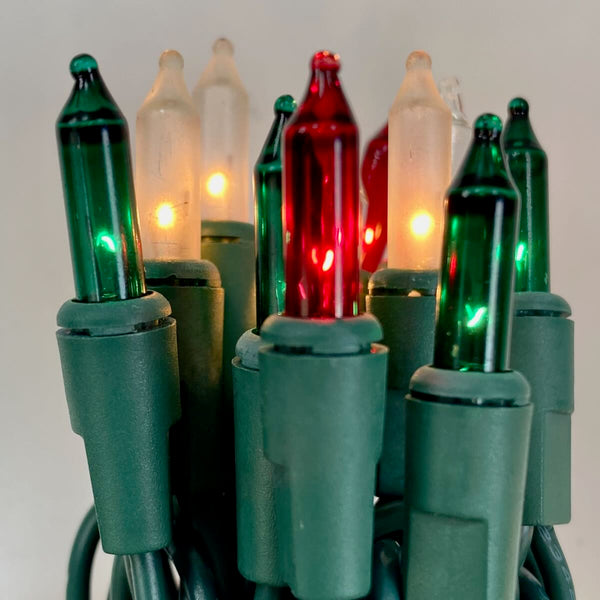 Red, Green, White Mini Lights