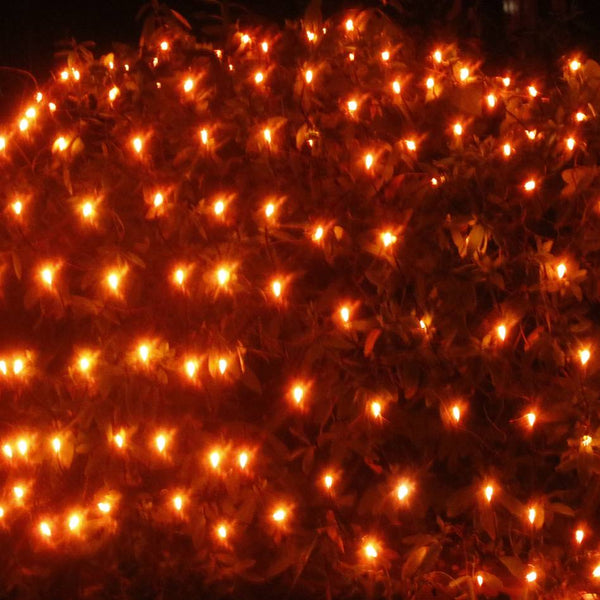 Red LED Net Lights