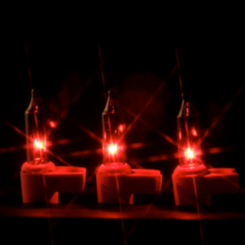 Mini Lights with Clips for Yard Sculpture Christmas Light Source