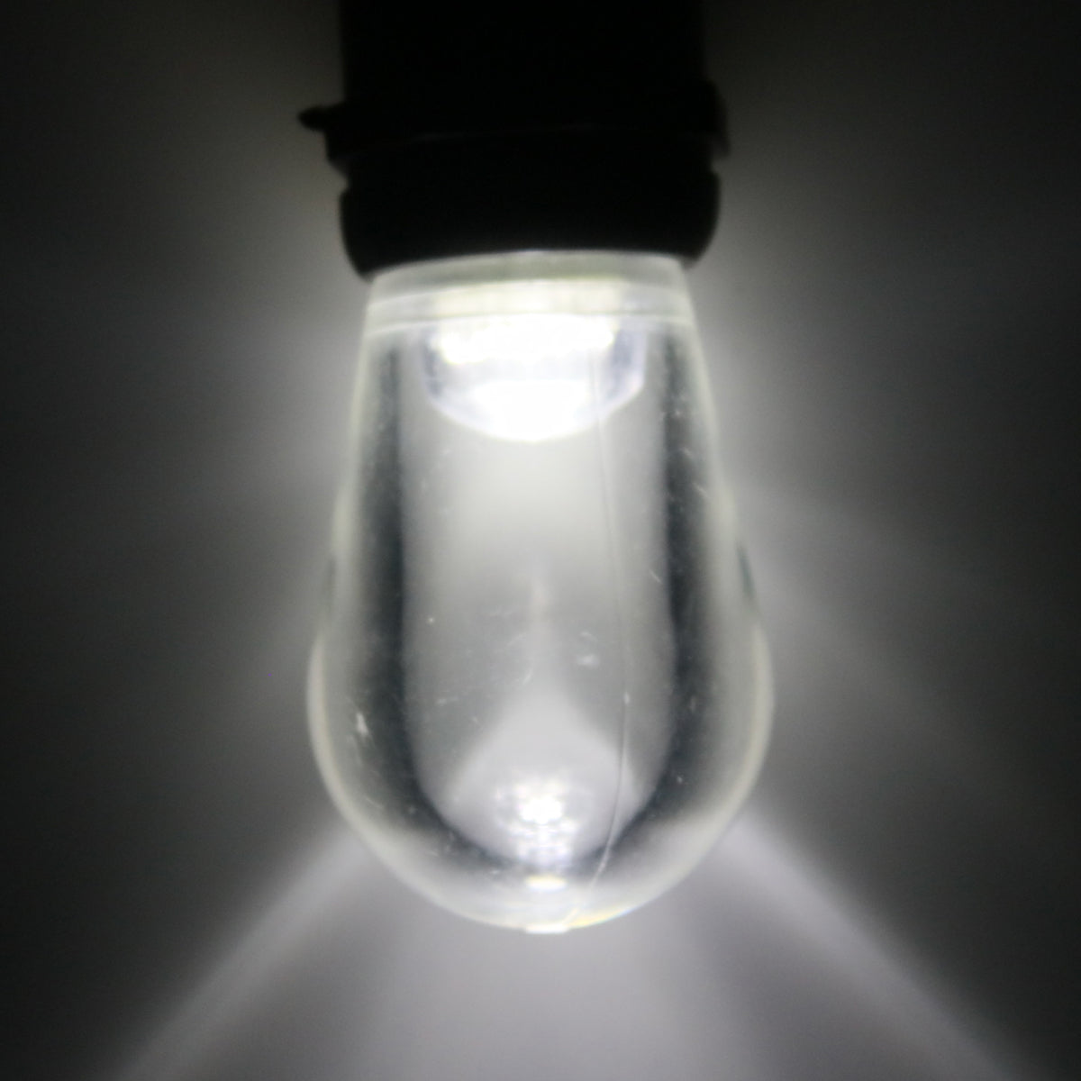 Minleon T50 Pure (Cool) White Smooth LED Bulbs E26 Bases (25 Pack ...