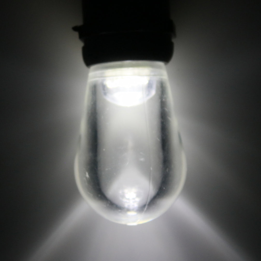 T50 Pure (Cool) White Smooth LED Bulbs E26 Bases