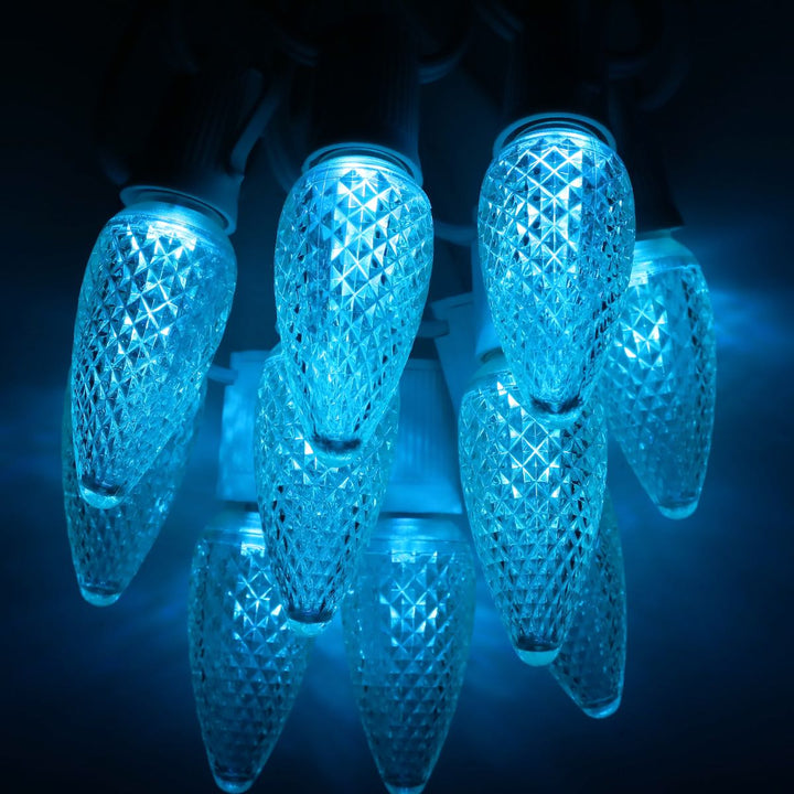 C9 Teal LED (SMD) Bulbs E17 Bases