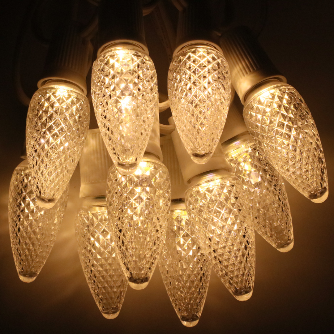 warm white LED bulbs