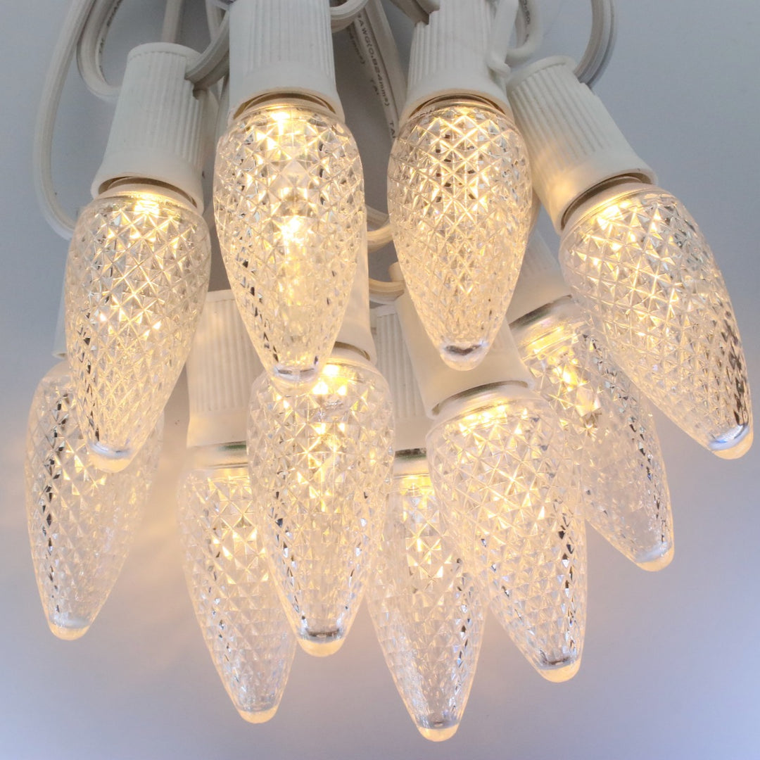 *C9 Warm White LED (SMD) Bulbs E17 Bases