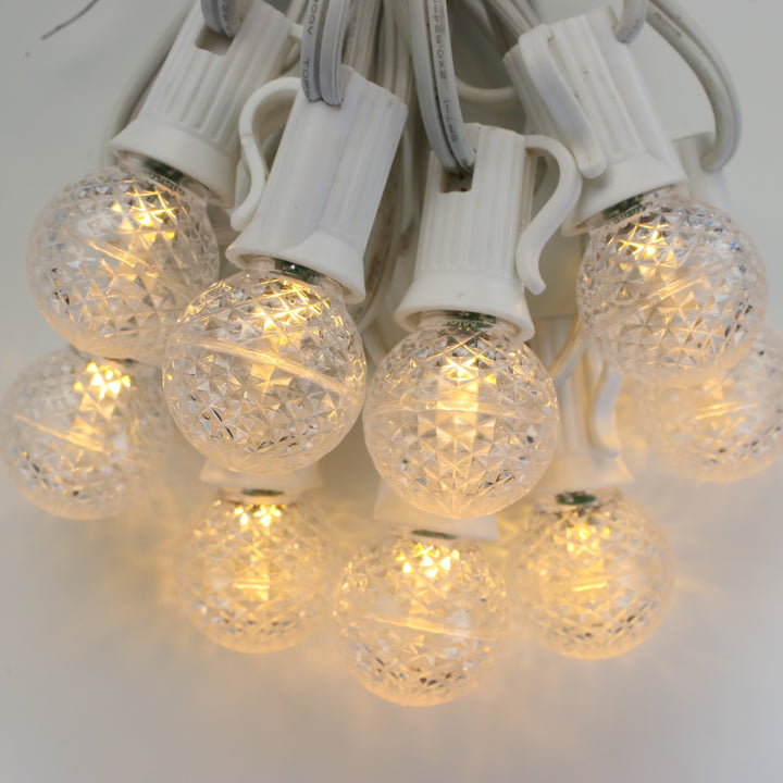 G30 Warm White LED (SMD) Bulbs E12 Bases
