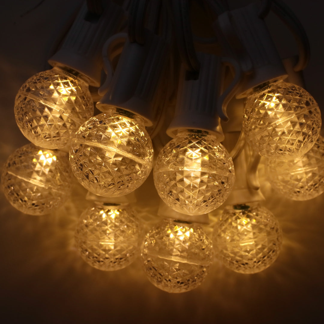 G30 Warm White LED (SMD) Bulbs E12 Bases