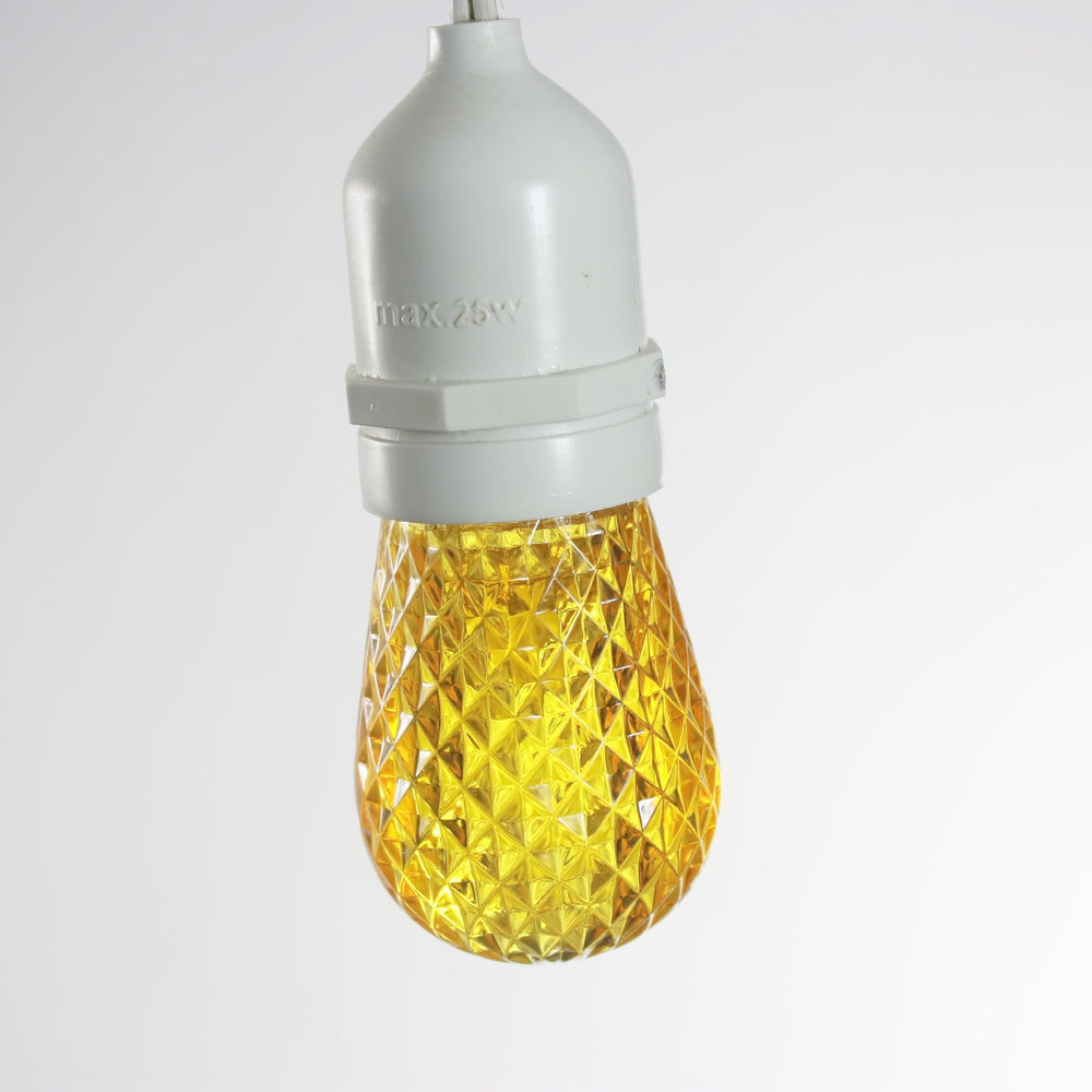 T50 Yellow LED (SMD) Bulbs E26 Bases